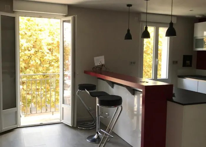 公寓 Standing Au Coeur De Ville- Argeles-gazost-140 M2-3etoiles 阿赫莱斯热莱斯加佐斯特